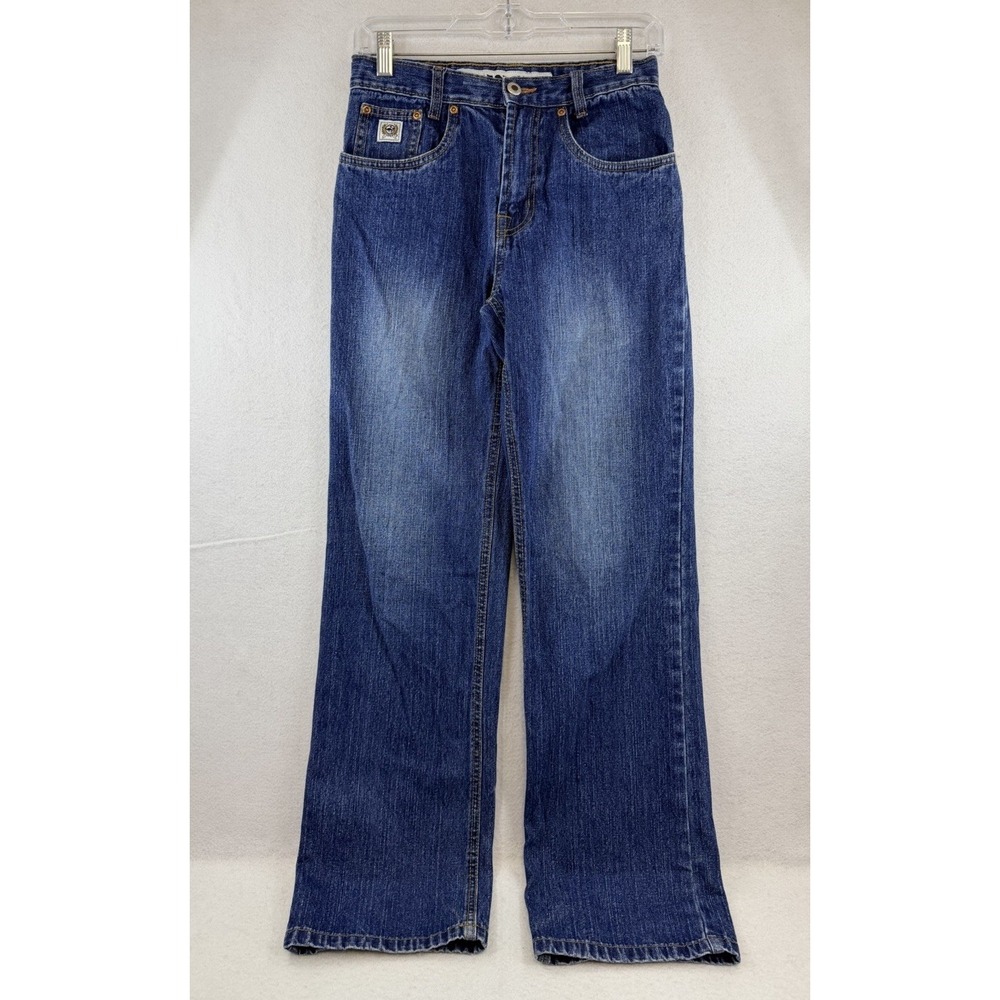 Cinch Boys Relaxed Fit Adjustable Waist Cowboy Western Jeans Kids Size 16 Slim